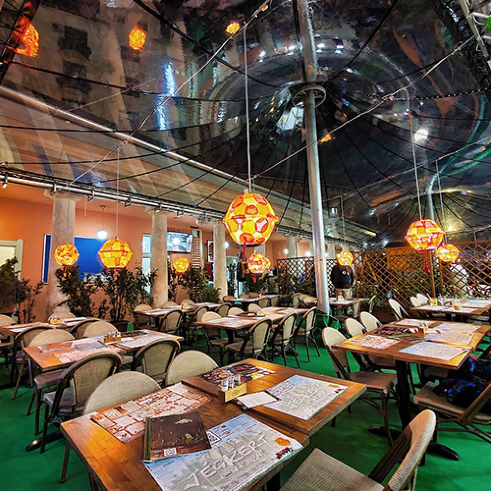 Megnyitott téli fedett kerthelyiségünk!